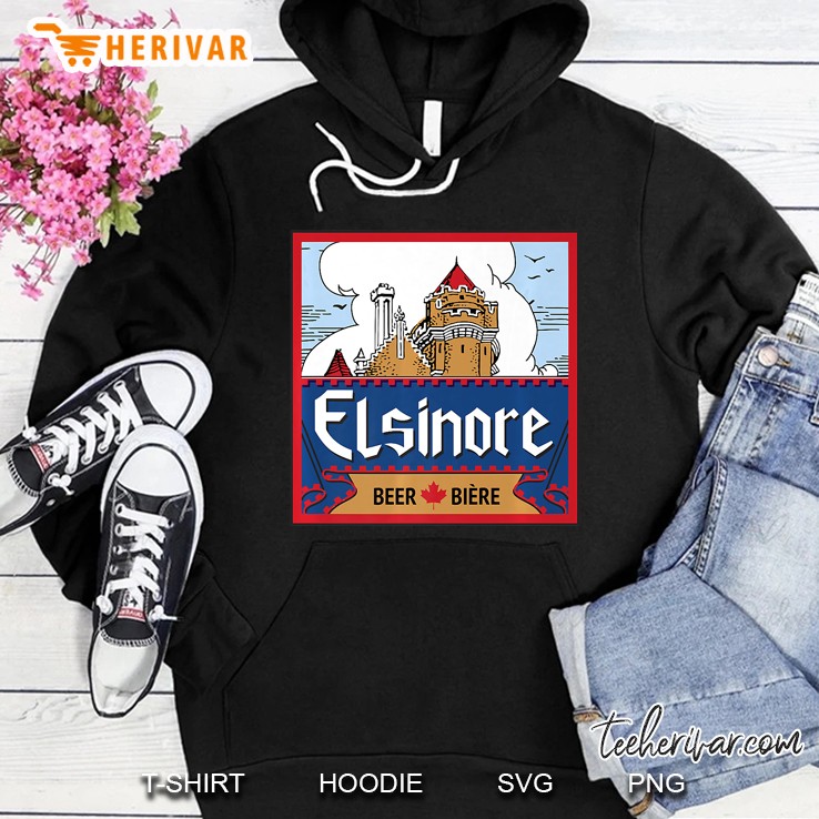 Elsinore Craft Beer Brewing Graphic Tee Hoodie