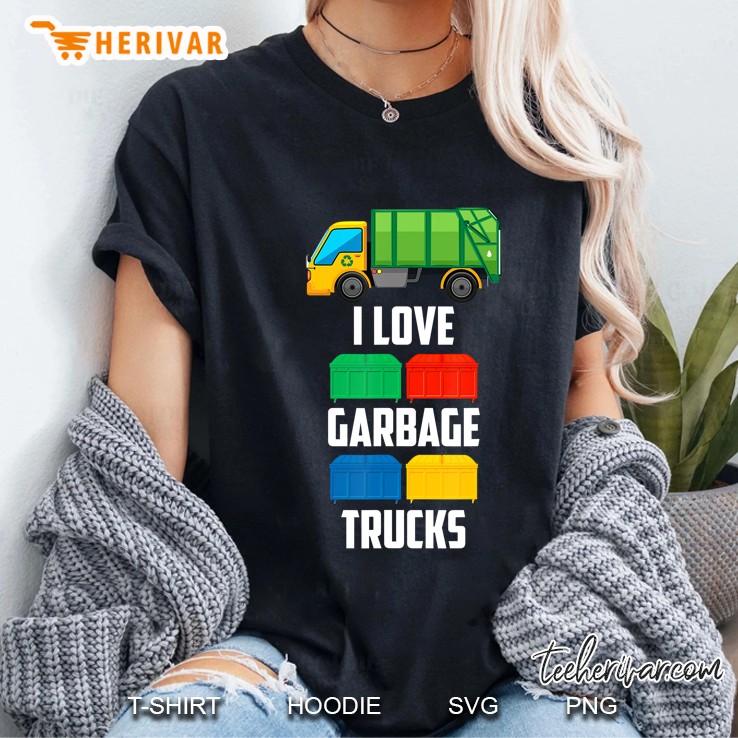 Garbage Day Truck Toddler Funny Birthday Boy Gift Hoodie