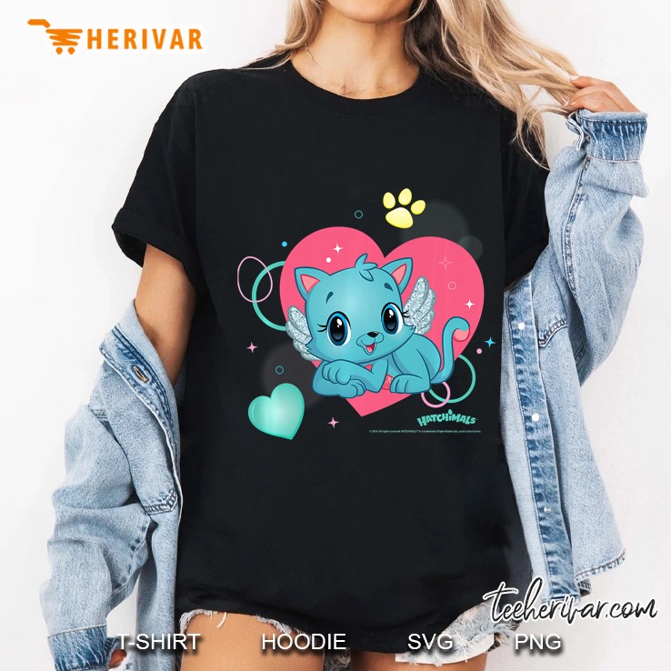 Kids Official Hatchimals Design Hatch006 Premium Ladies Tee