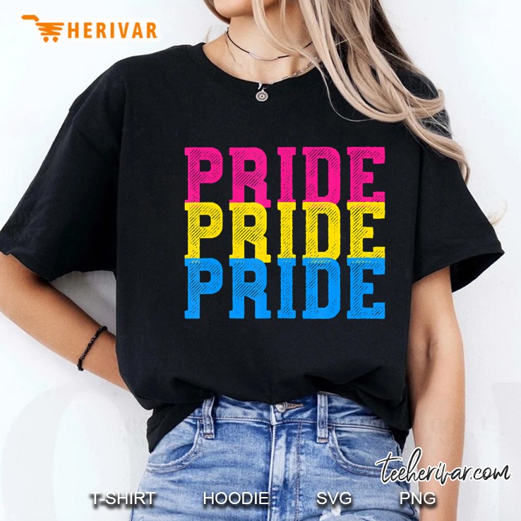 Pansexual Pride - Pan Pride Pansexual Gift Pan Equality Ladies Tee