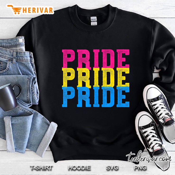 Pansexual Pride - Pan Pride Pansexual Gift Pan Equality Sweatshirt