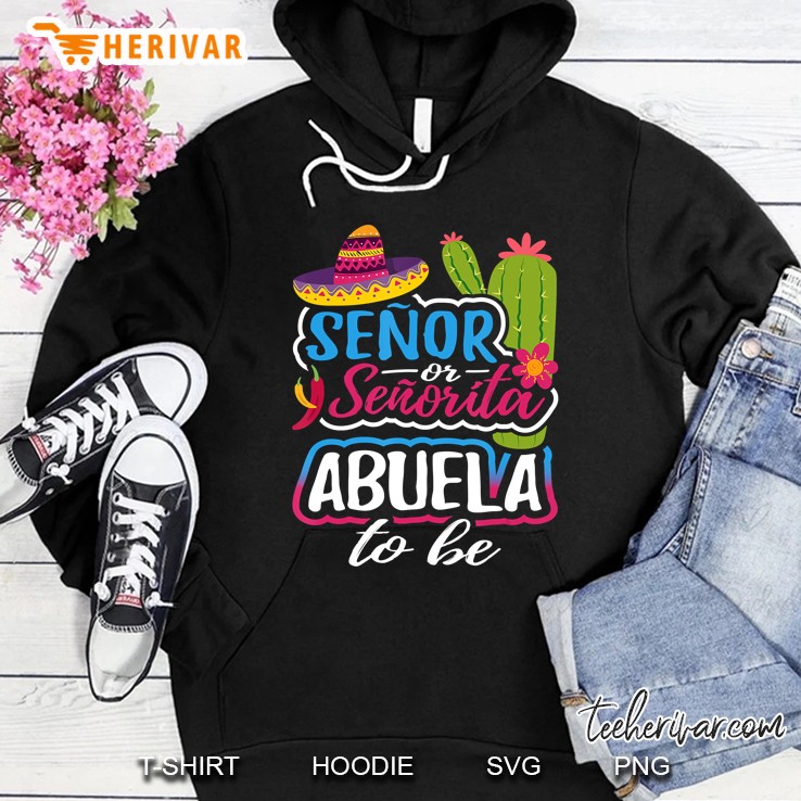 Senor Or Senorita Abuela To Be Grandma Gender Reveal Gift Mugs