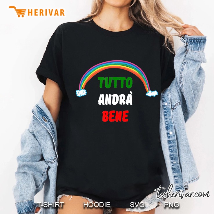 Tutto Andra Bene - Italy Rainbow Ladies Tee