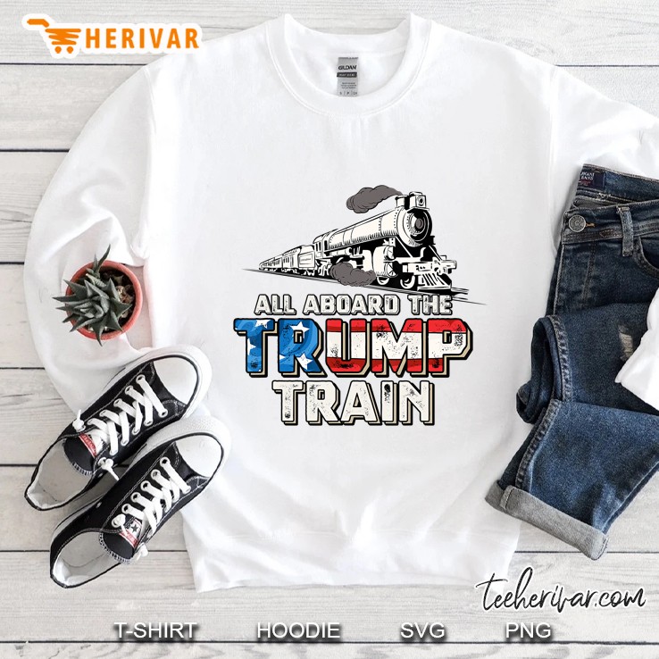 Trump Train 2020 Re Elect President Trump Sweatshirt