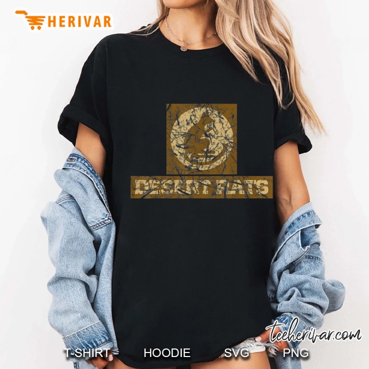 Desert Rats British Army 7Th Division Weathered Ladies Tee