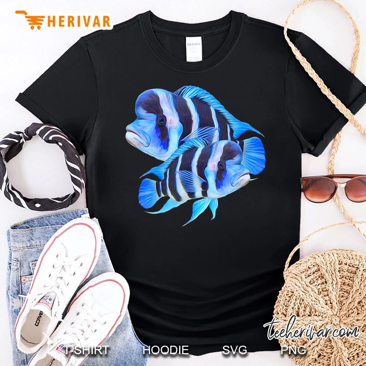 Frontosa Cichlid Fish Aquarium Owners Monster Fish Gift Shirt