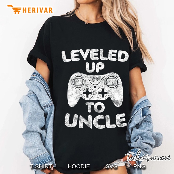 Mens Leveled Up To Uncle Future Uncle Gif Hoodie