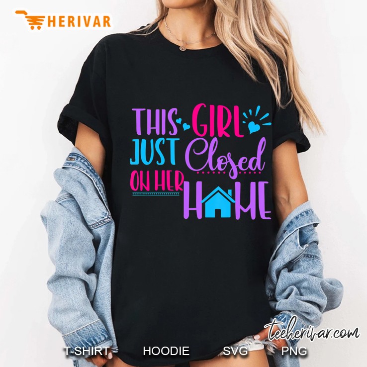 New Homeowners Realtor Housewarming Gift For Women Ladies Tee