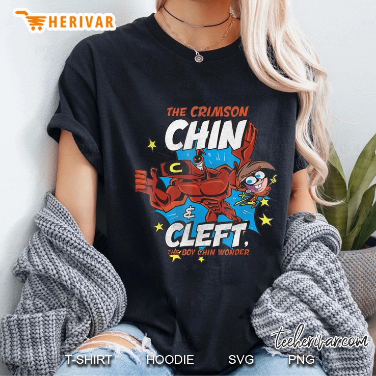 Nickelodeon The Crimson Chin And Cleft, The Boy Wonder Tee Ladies Tee