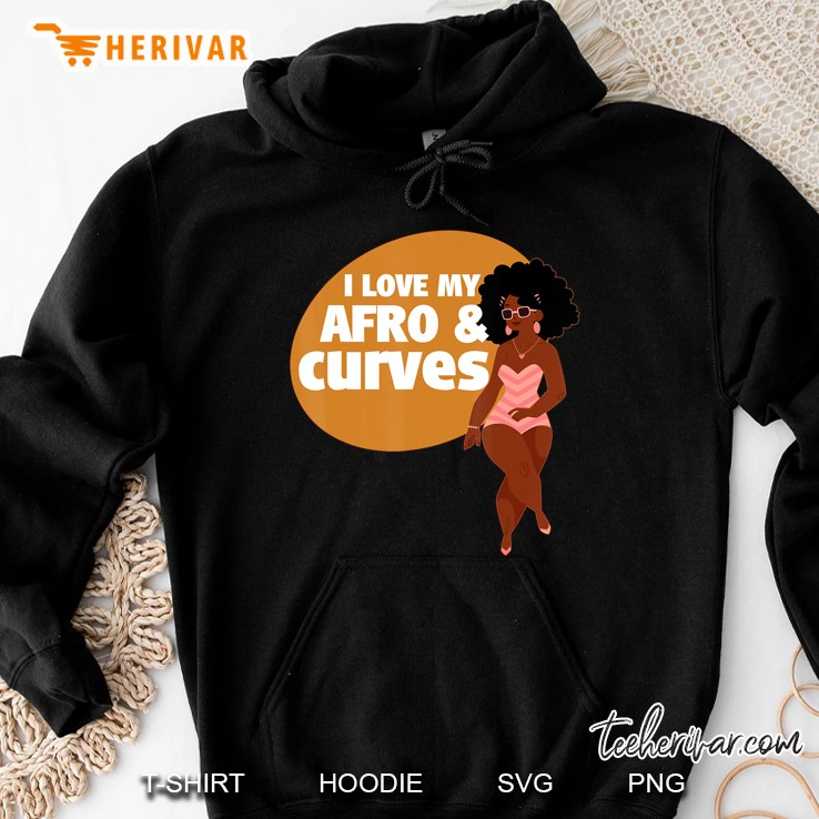 Proud Black Curve Woman Afro Hair Natural Body Girls Mugs