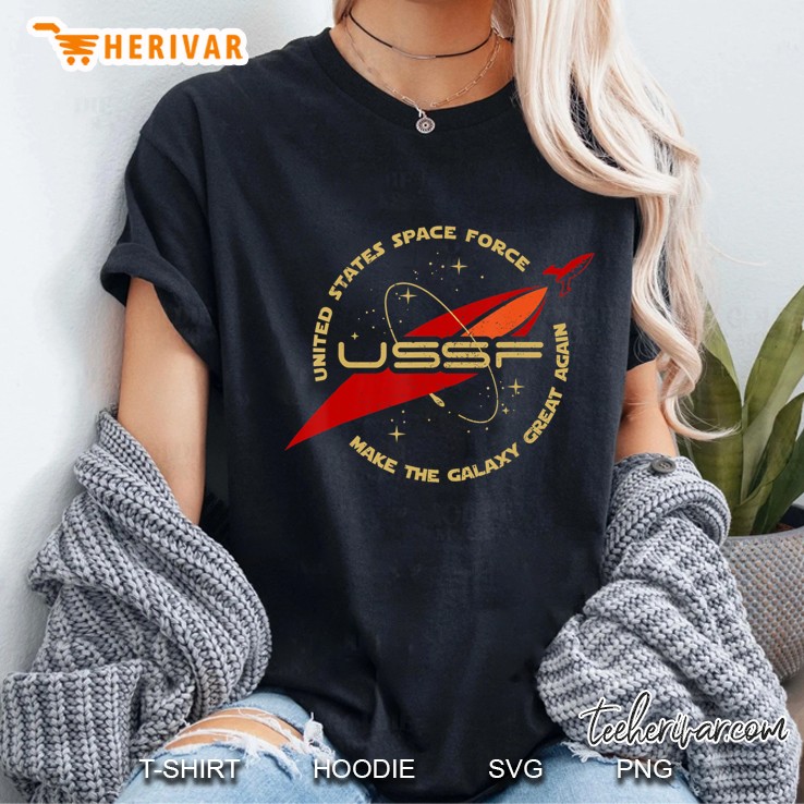 United States Space Force - Make The Galaxy Great Again Ladies Tee