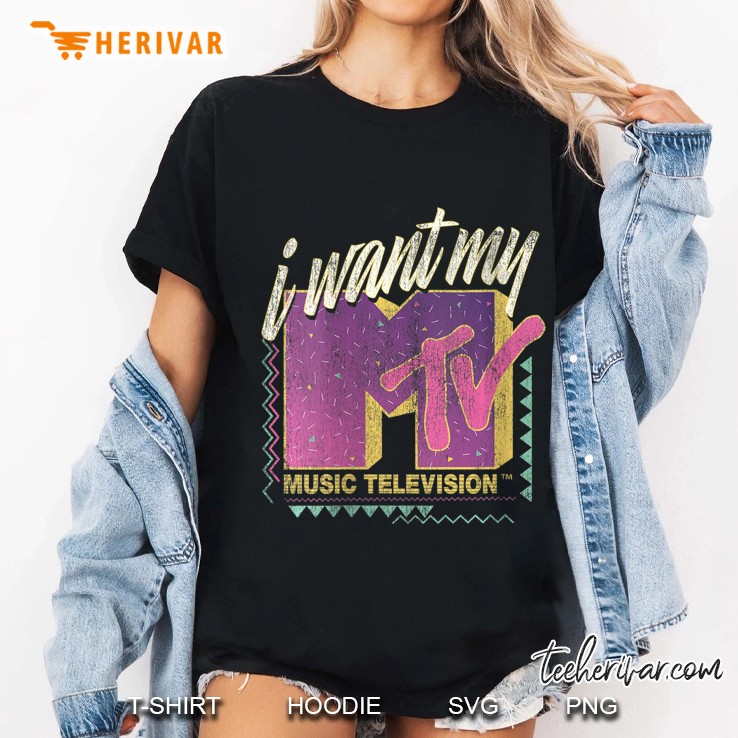 Womens Mtv I Want My Mtv 90