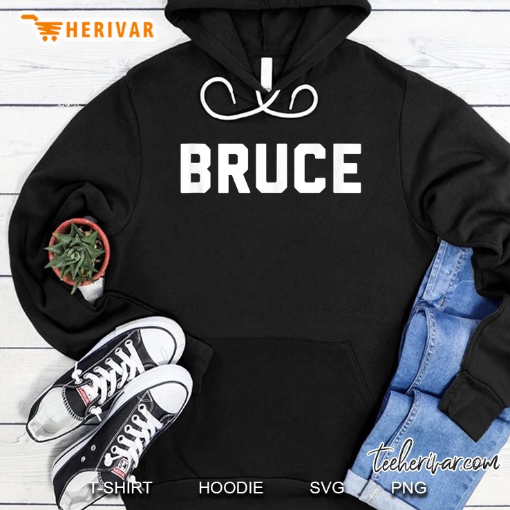 Bruce Bold Lettered Name Mugs