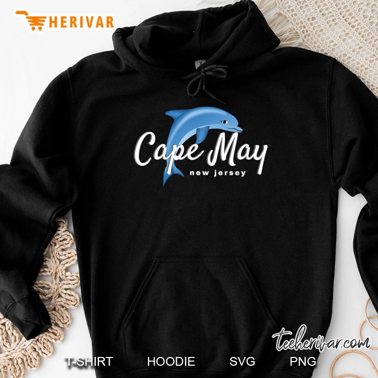 Cape May Nj , Cape May Dolphin Beach Shirt Mugs