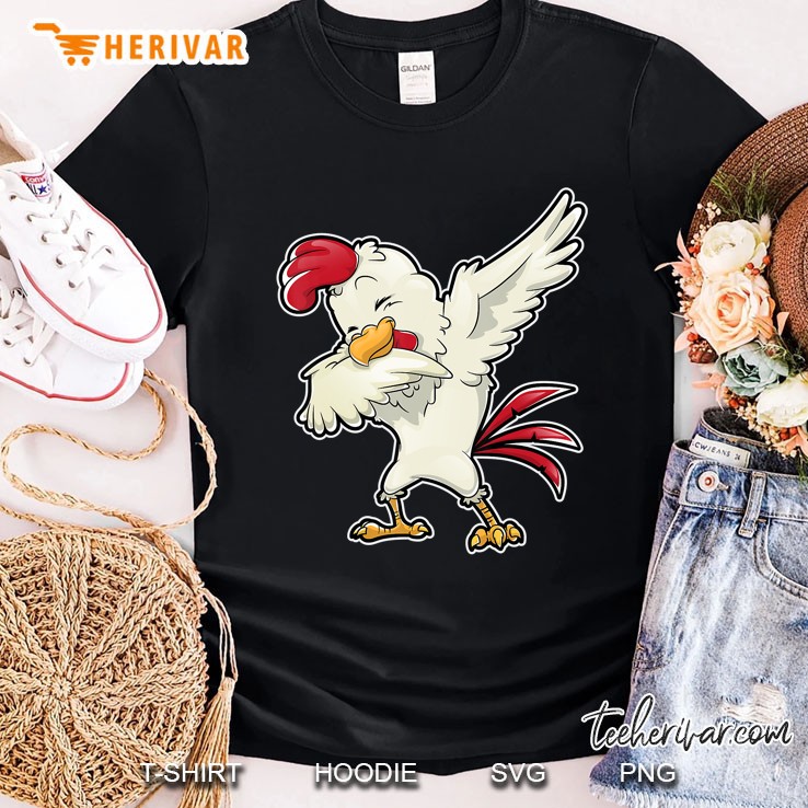 Chicken Dabbing Chickens Farm Farmer Dab Dance Shirt Shirt