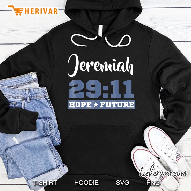 Christian Jeremiah 2911 Scripture Hoodie