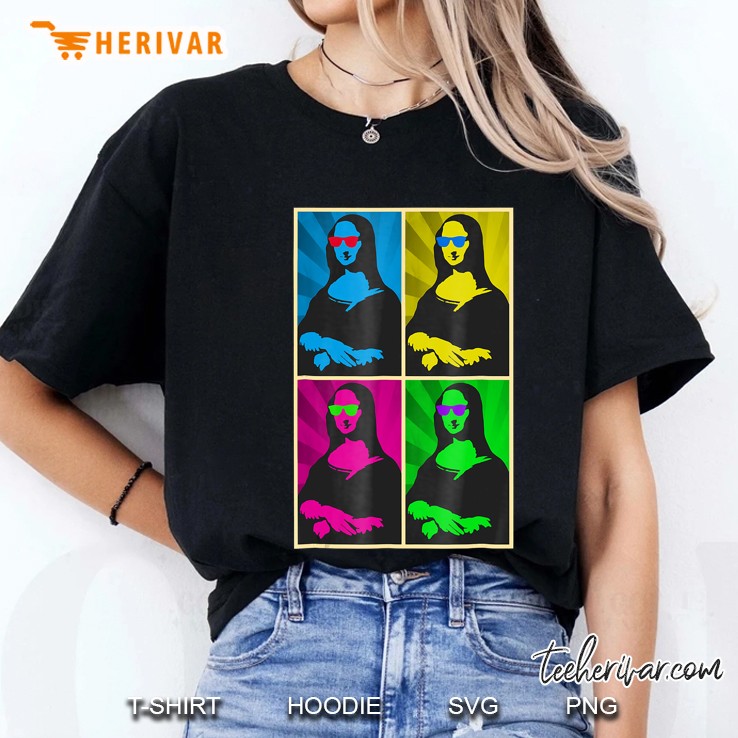 Mona Lisa Leonardo Da Vinci Pop Art Graphic Hoodie