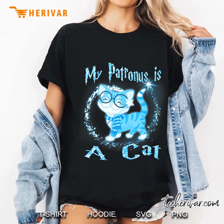 My Patronus Is A Cat Magic Gifts Ladies Tee