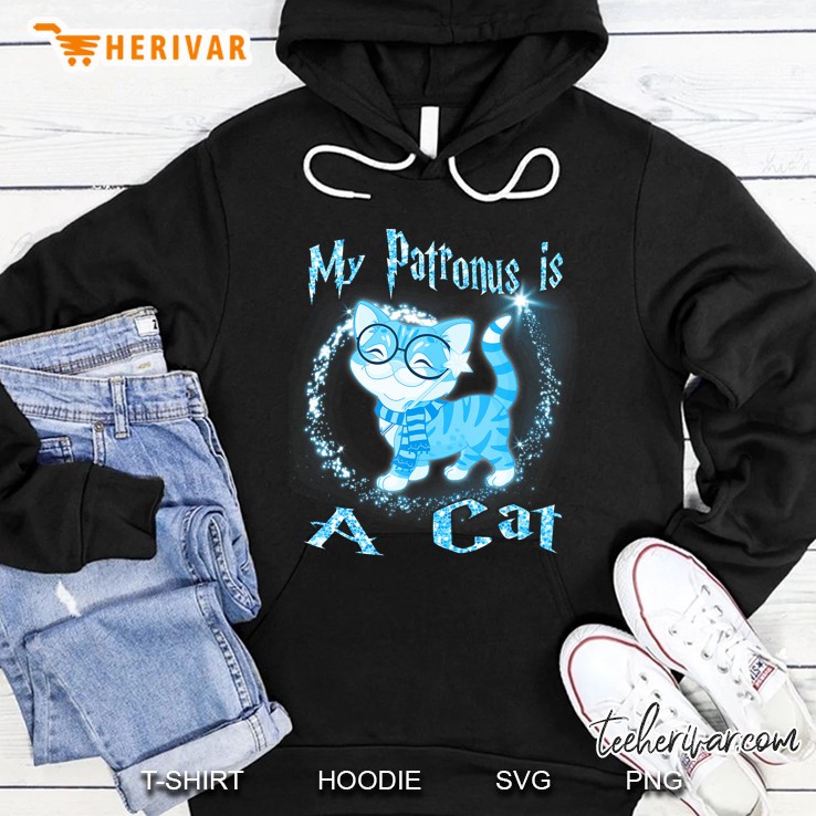 My Patronus Is A Cat Magic Gifts Hoodie