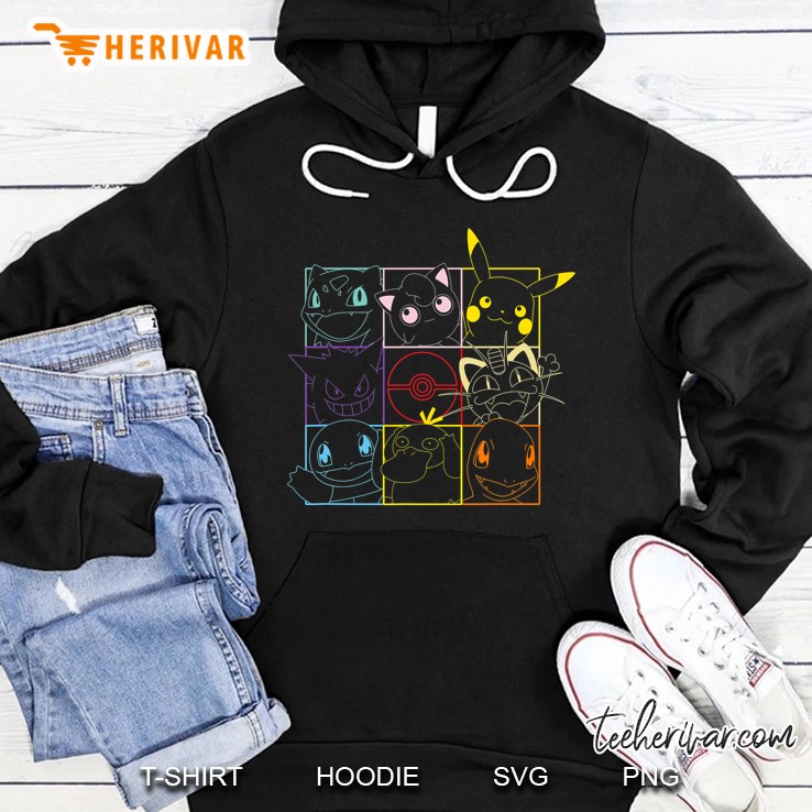 Pokemon Grid Hoodie