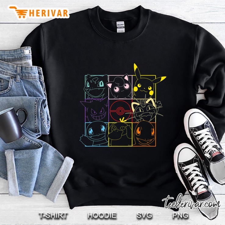 Pokemon Grid Sweatshirt
