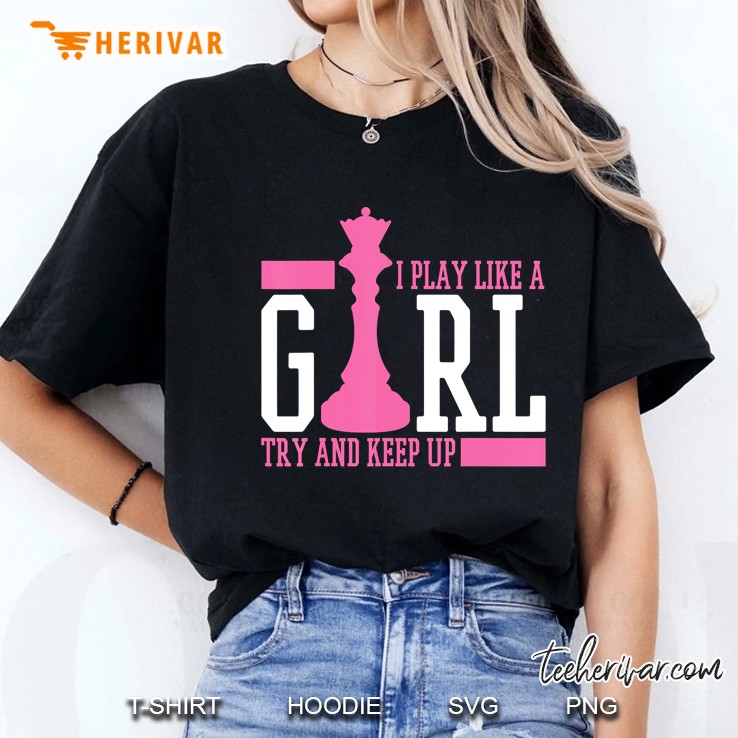 Queen I Play Like A Girl Hoodie