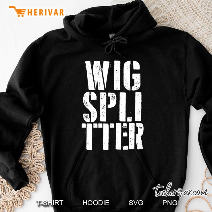 Wig Splitter Stencil Premium Hoodie