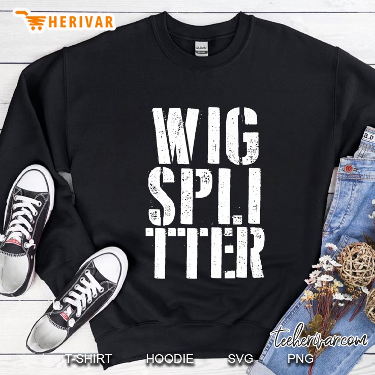 Wig Splitter Stencil Premium Sweatshirt