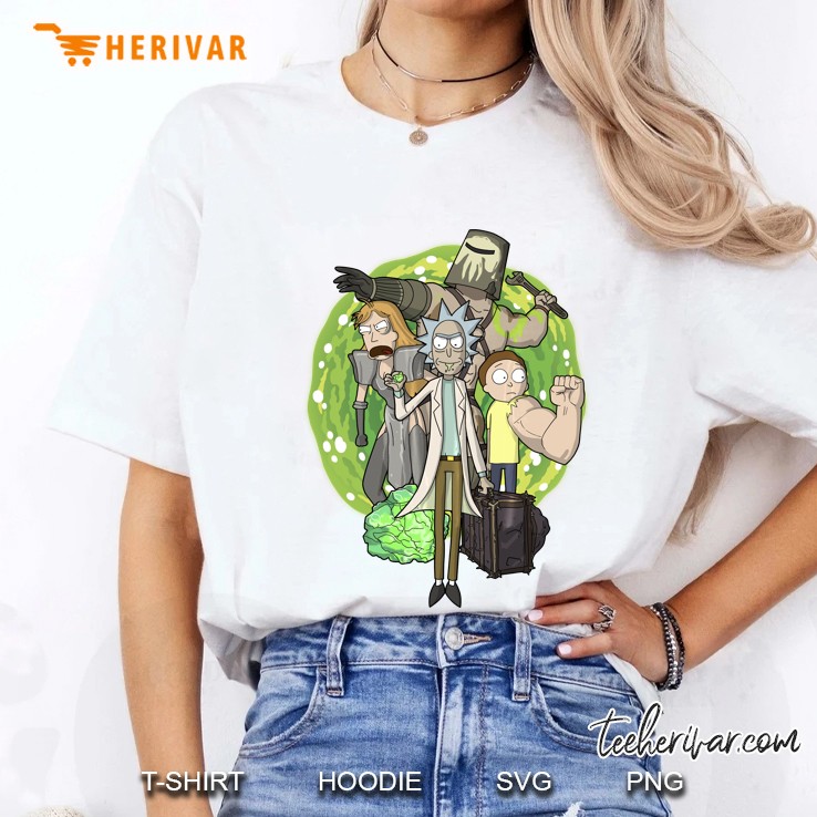 Mademark X Rick And Morty - Rick And Morty Rickmancing The Stone Ladies Tee