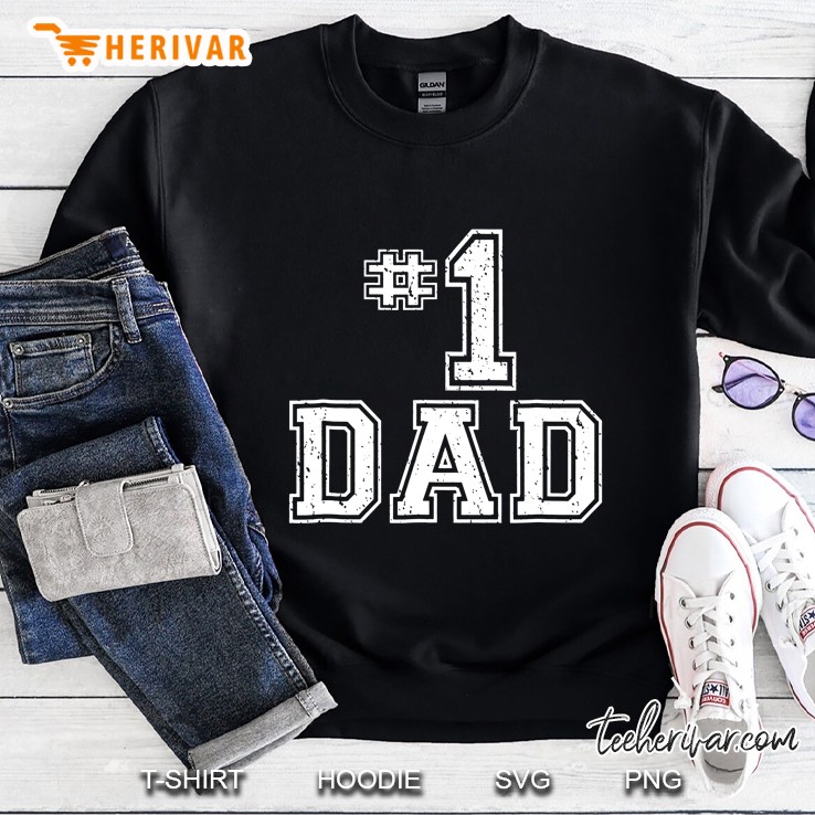 1 Dad Number One Father's Day Mugs