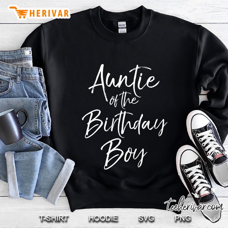 Auntie Of The Birthday Boy Sweatshirt