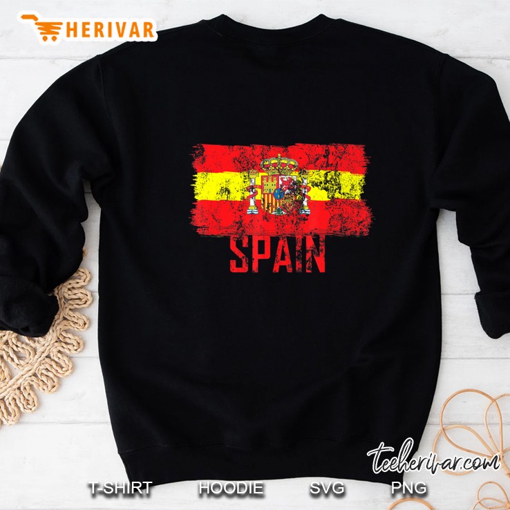 Spain Soccer Jersey Style Espana Flag Team Men Women Kid Sweatshirt