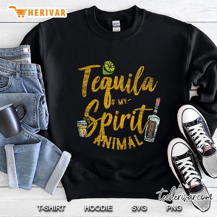 Tequila Is My Spirit Animal Cinco De Mayo Men Women Shirt Mugs