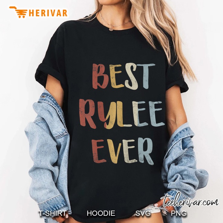 Womens Best Rylee Ever Retro Vintage First Name Gift Ladies Tee