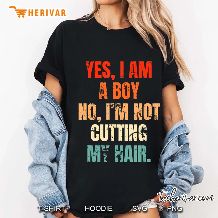 Yes, I Am A Boy. No, I