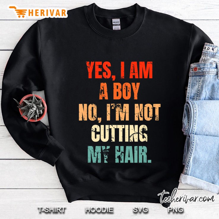 Yes, I Am A Boy. No, I