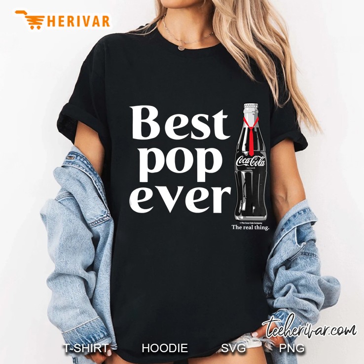 Coca-Cola Best Pop Ever Dad Bottle Hoodie