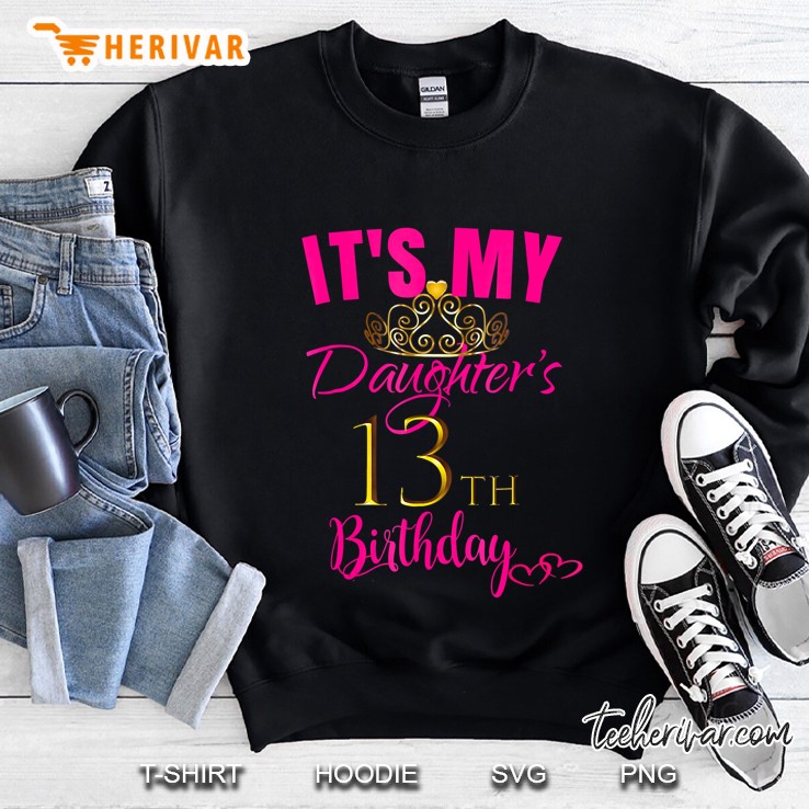 Cute It's My Daughter's 13Th Birthday Shirt Party Outfit Mugs