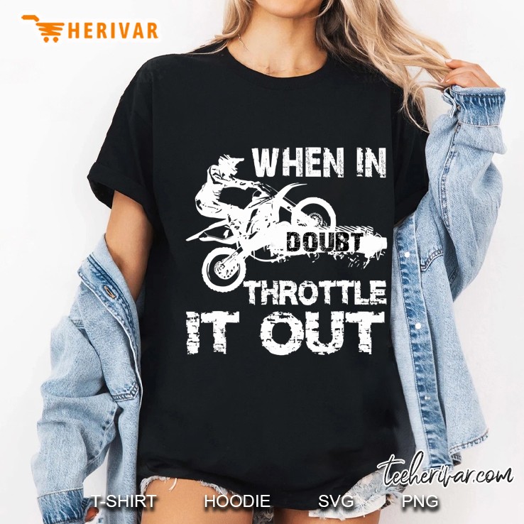 Dirt Bike Motocross Biker Riding Motorcycle Gift Tee Hoodie