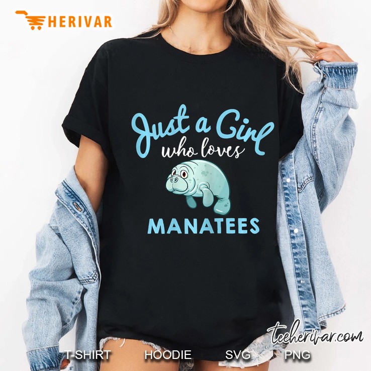 Manatee Shirts For Women & Girls Hoodie