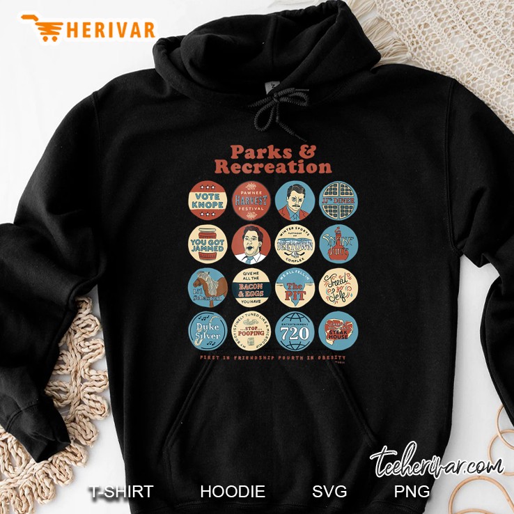 Parks And Recreation Quote Mash-Up Standard Hoodie