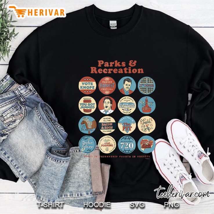 Parks And Recreation Quote Mash-Up Standard Sweatshirt