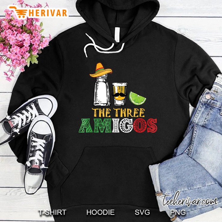 The 3 Three Amigos - Salt, Tequila & Lime Hoodie
