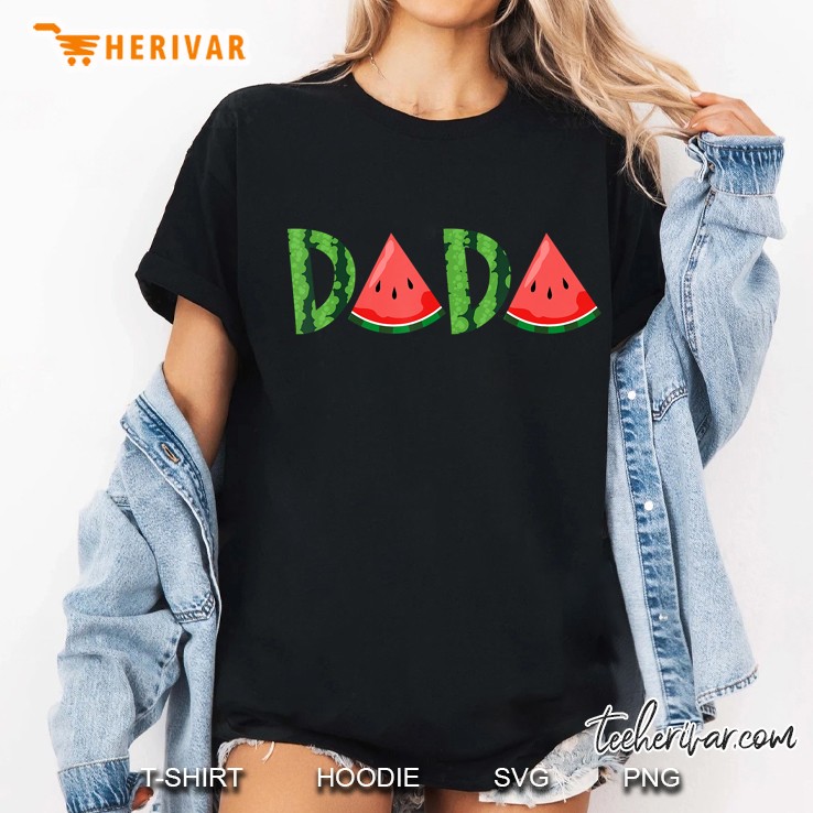 Watermelon Dada Summer Tropical Fruit Father's Day Hoodie