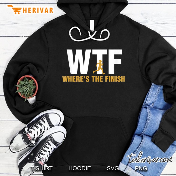 Wtf Where's The Finish Marathon Runner Quote Fun 5K Mugs