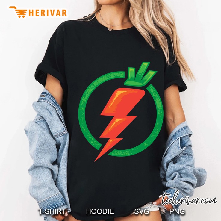 Carrot Power Vegan Cute I Love Veggies Gift Hoodie