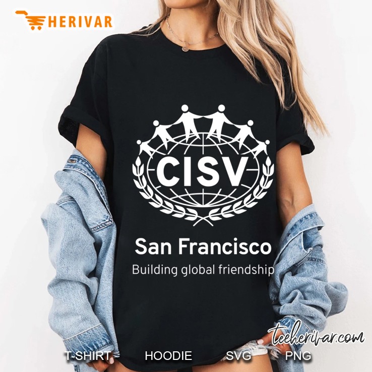 Cisv San Francisco Light Font Pullover Hoodie