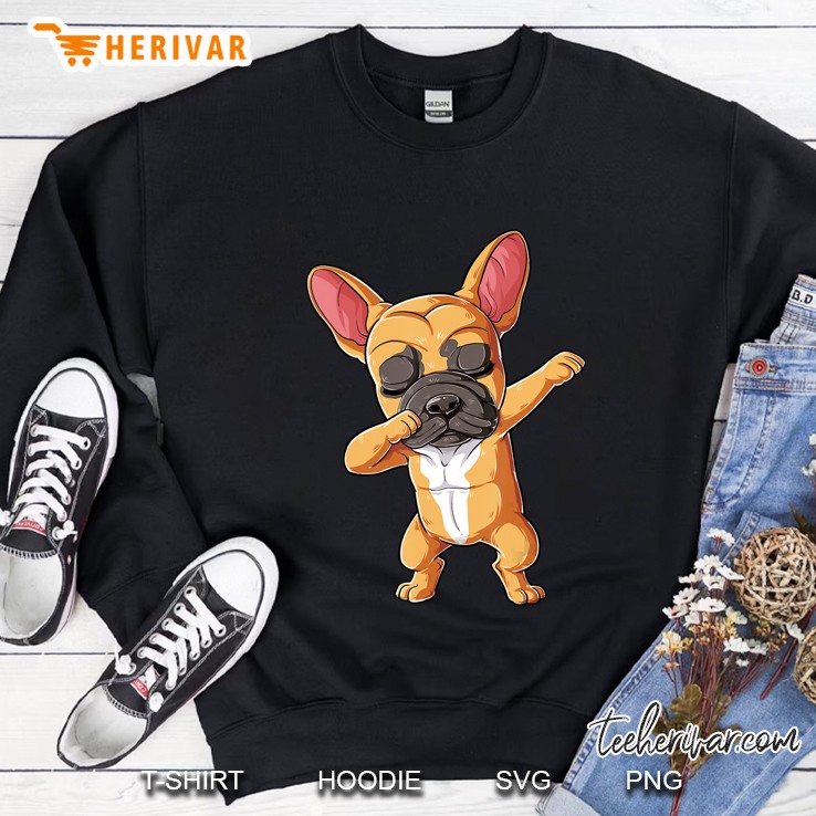 Dabbing French Bulldog Fawn Frenchie Dog Funny Dab Sweatshirt