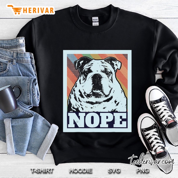 English Bulldog Vintage Style Gift Idea Sweatshirt