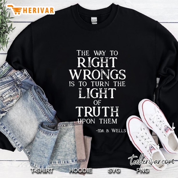 Ida B Wells Light Of Truth Premium Sweatshirt